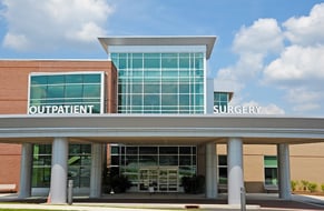 exterior of a hospital mitigating potential failures with the right process in place