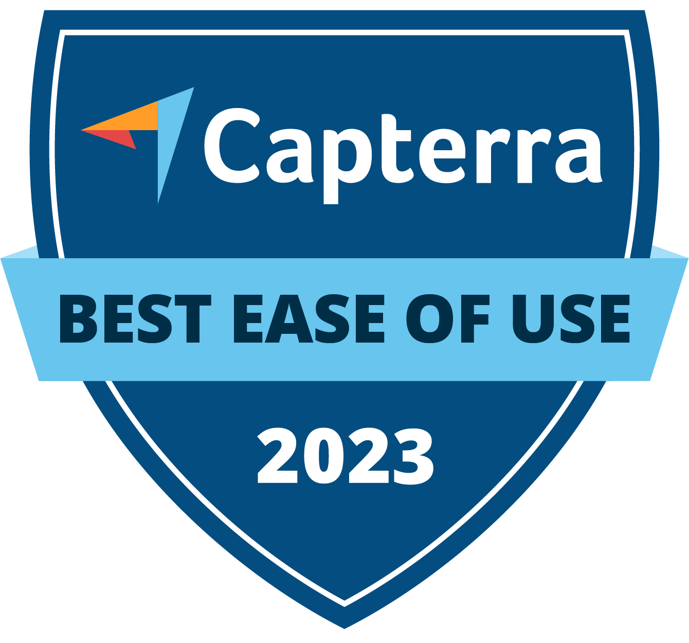 Capterra Best Ease of Use 2023 icon